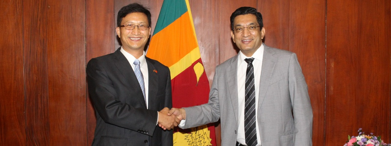 Chinese Ambassador meets Ali Sabry